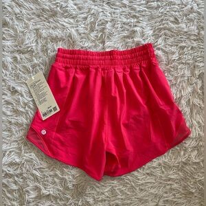 lululemon athletica Hotty hot 4” HR NWT glaze pink 💗